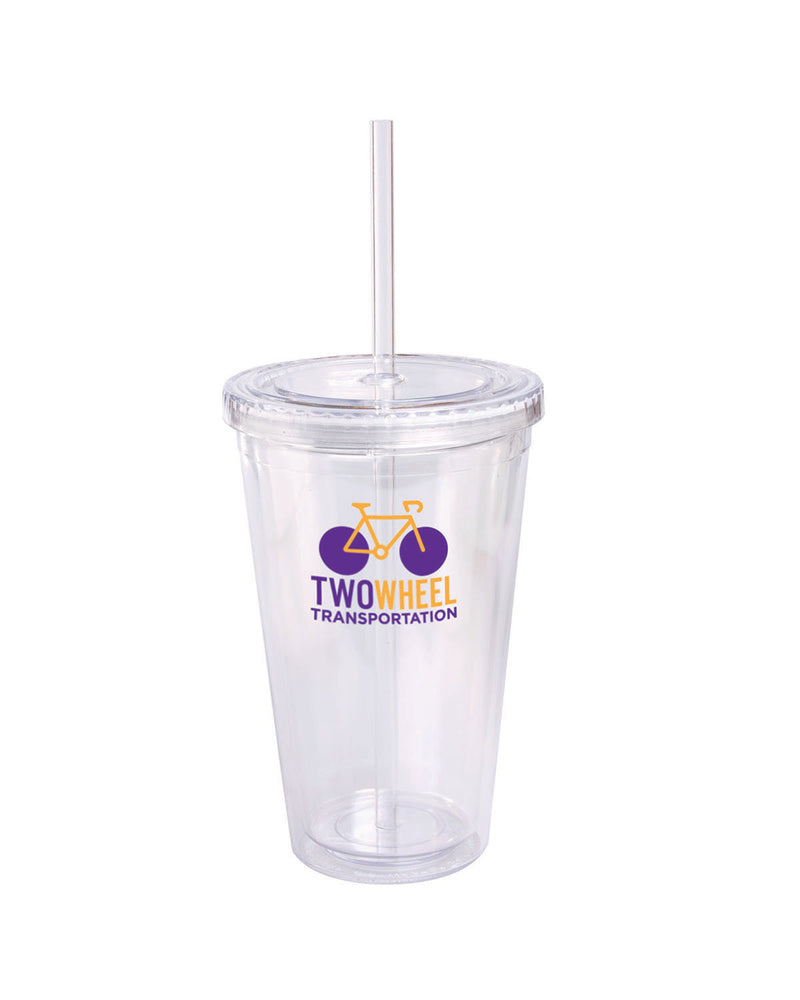 Prime Line 16oz Double Wall Cool Acrylic Tumbler
