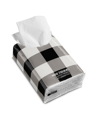 Prime Line Mini Tissue Packet - Buffalo Plaid