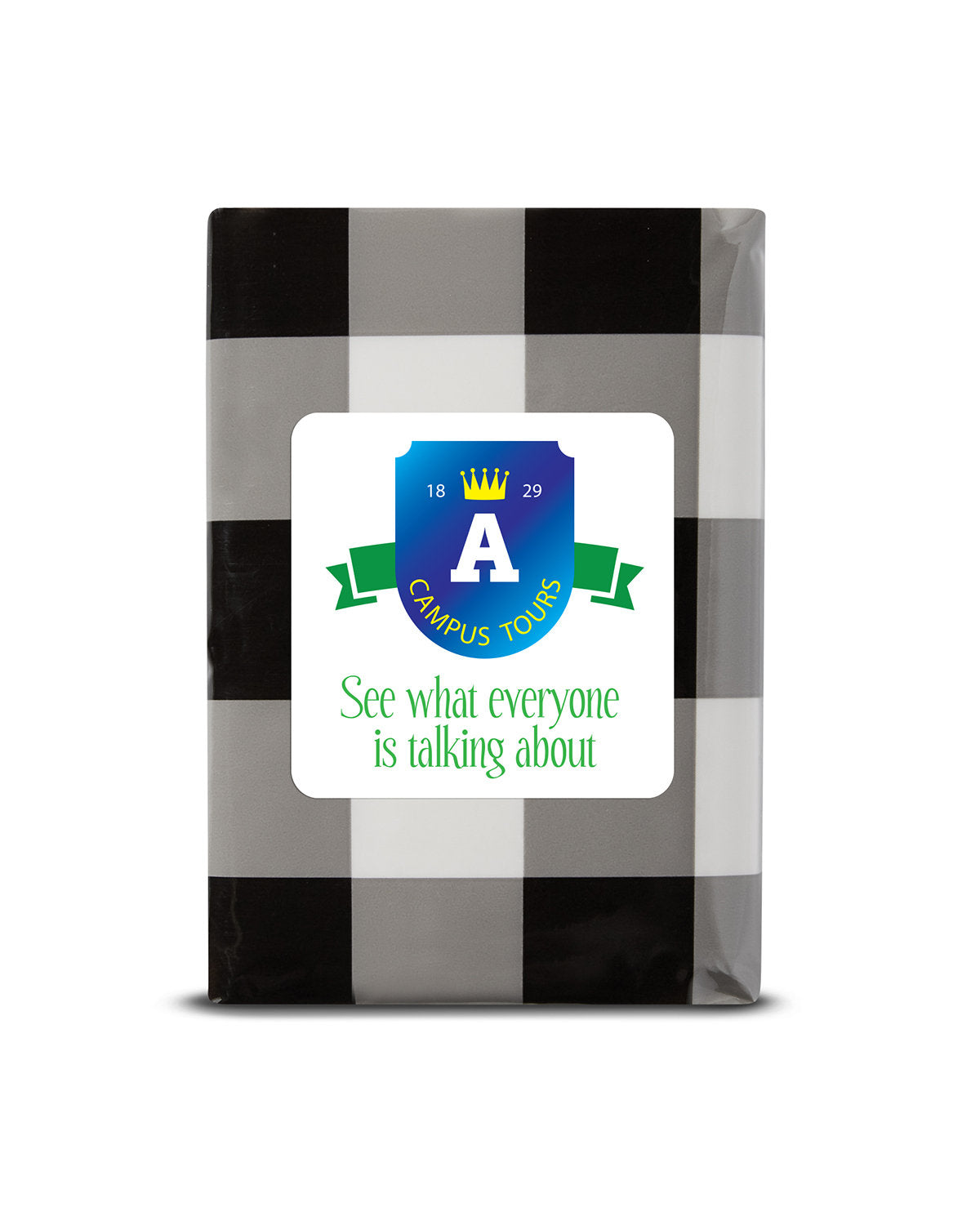 Prime Line Mini Tissue Packet - Buffalo Plaid Prime Line