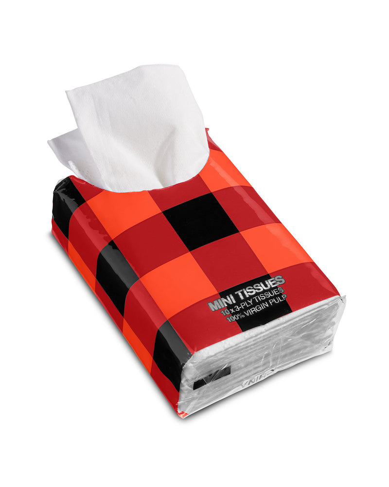 Prime Line Mini Tissue Packet - Buffalo Plaid