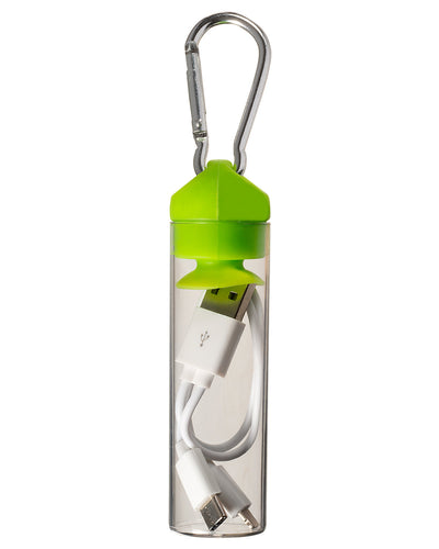 Prime Line 3-in-1 Charger Cable in Carabiner Storage Tube
