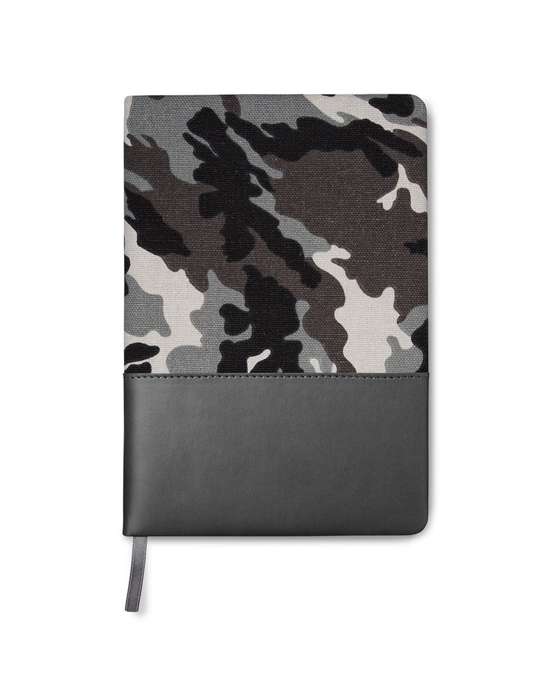 Prime Line Hard Cover Camo Canvas Journal
