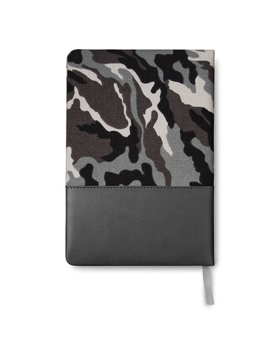 Prime Line Hard Cover Camo Canvas Journal