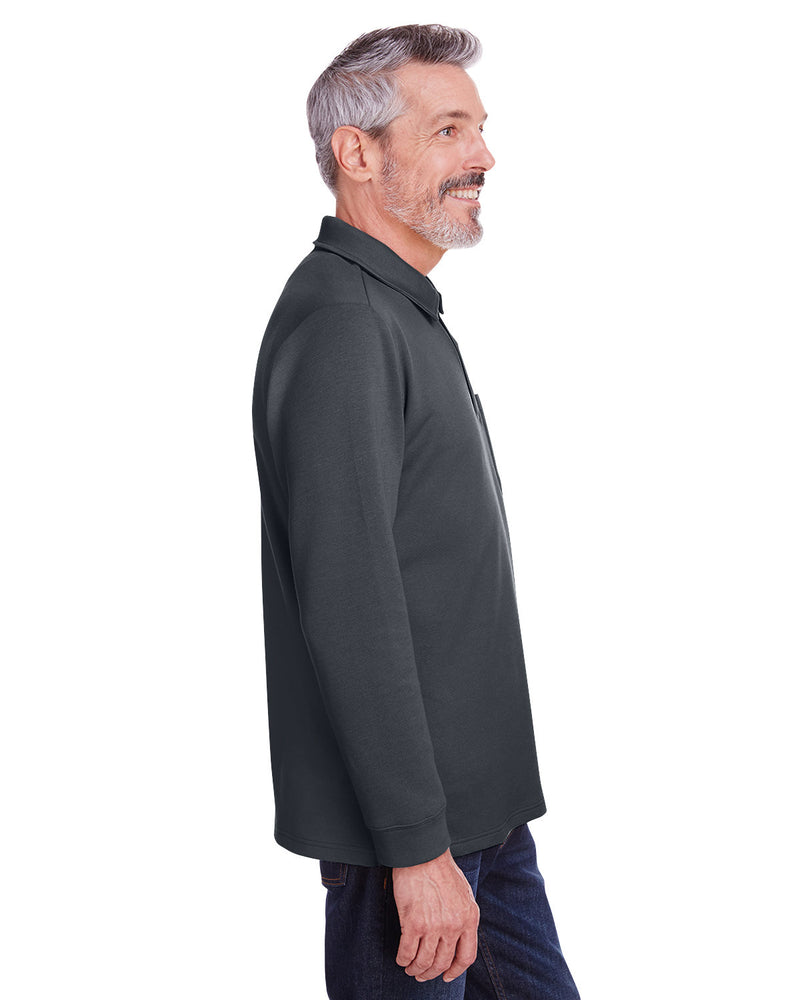Harriton Adult StainBloc™ Pique Pullover Fleece