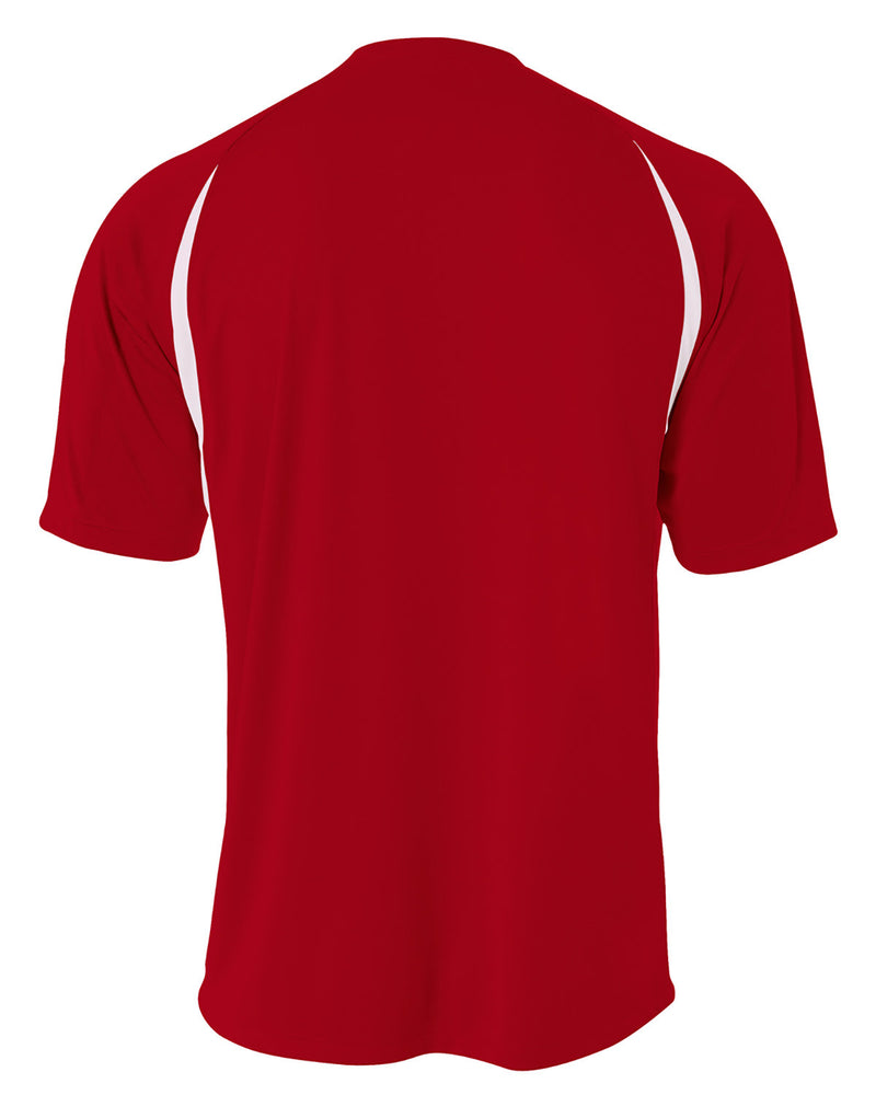 A4 Youth Cooling Performance Color Blocked T-Shirt