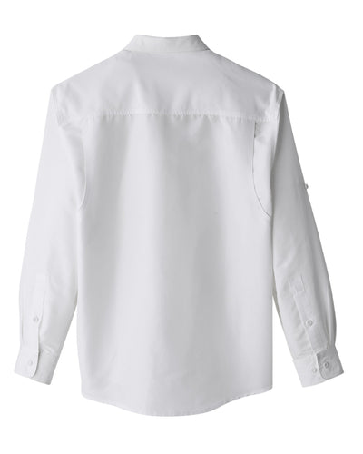 Harriton Men's Key West Long-Sleeve Performance Staff Shirt