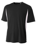 A4 Youth Cooling Performance Color Blocked T-Shirt A4