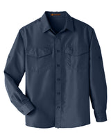 Harriton Men's Key West Long-Sleeve Performance Staff Shirt Harriton