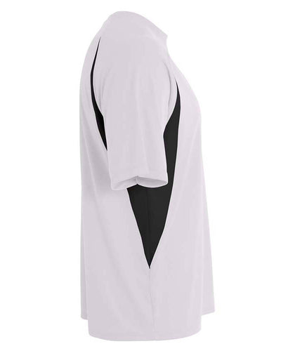 A4 Youth Cooling Performance Color Blocked T-Shirt