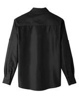 Harriton Men's Key West Long-Sleeve Performance Staff Shirt Harriton