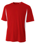 A4 Youth Cooling Performance Color Blocked T-Shirt A4