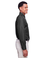 Harriton Men's Key West Long-Sleeve Performance Staff Shirt Harriton