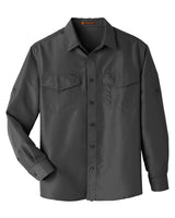 Harriton Men's Key West Long-Sleeve Performance Staff Shirt Harriton