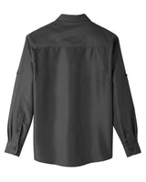 Harriton Men's Key West Long-Sleeve Performance Staff Shirt Harriton