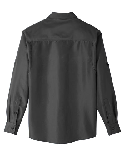 Harriton Men's Key West Long-Sleeve Performance Staff Shirt