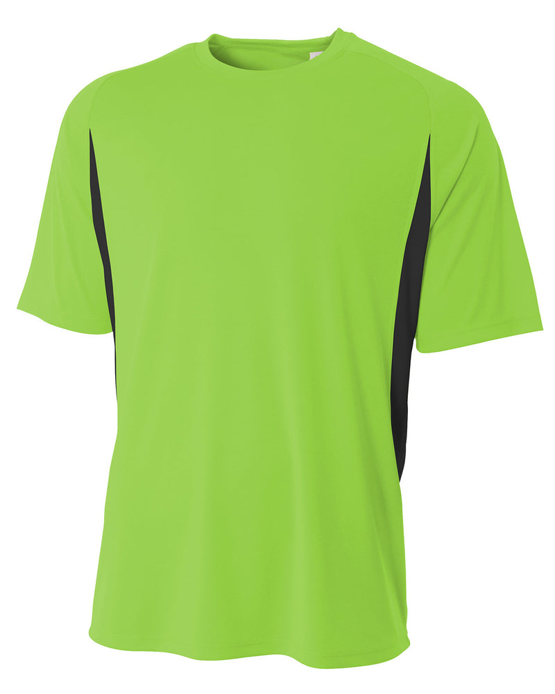A4 Youth Cooling Performance Color Blocked T-Shirt
