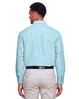 Harriton Men's Key West Long-Sleeve Performance Staff Shirt Harriton