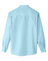 Harriton Men's Key West Long-Sleeve Performance Staff Shirt Harriton