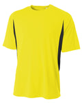 A4 Youth Cooling Performance Color Blocked T-Shirt A4