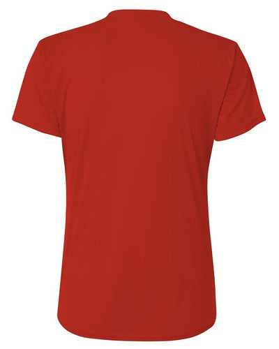 A4 Ladies' Tek 2-Button Henley Shirt