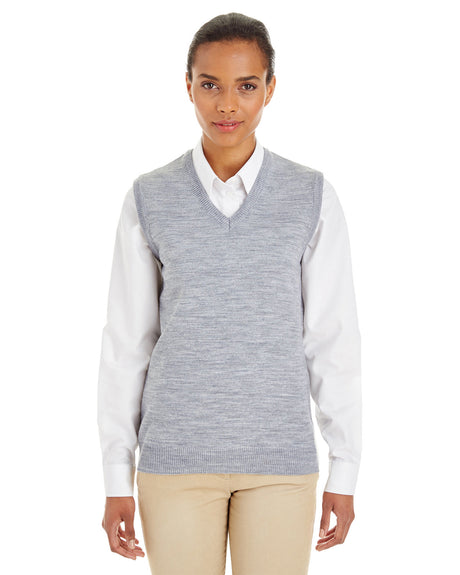 Harriton Ladies' Pilbloc™ V-Neck Sweater Vest Harriton