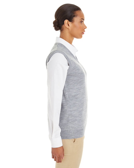 Harriton Ladies' Pilbloc™ V-Neck Sweater Vest Harriton