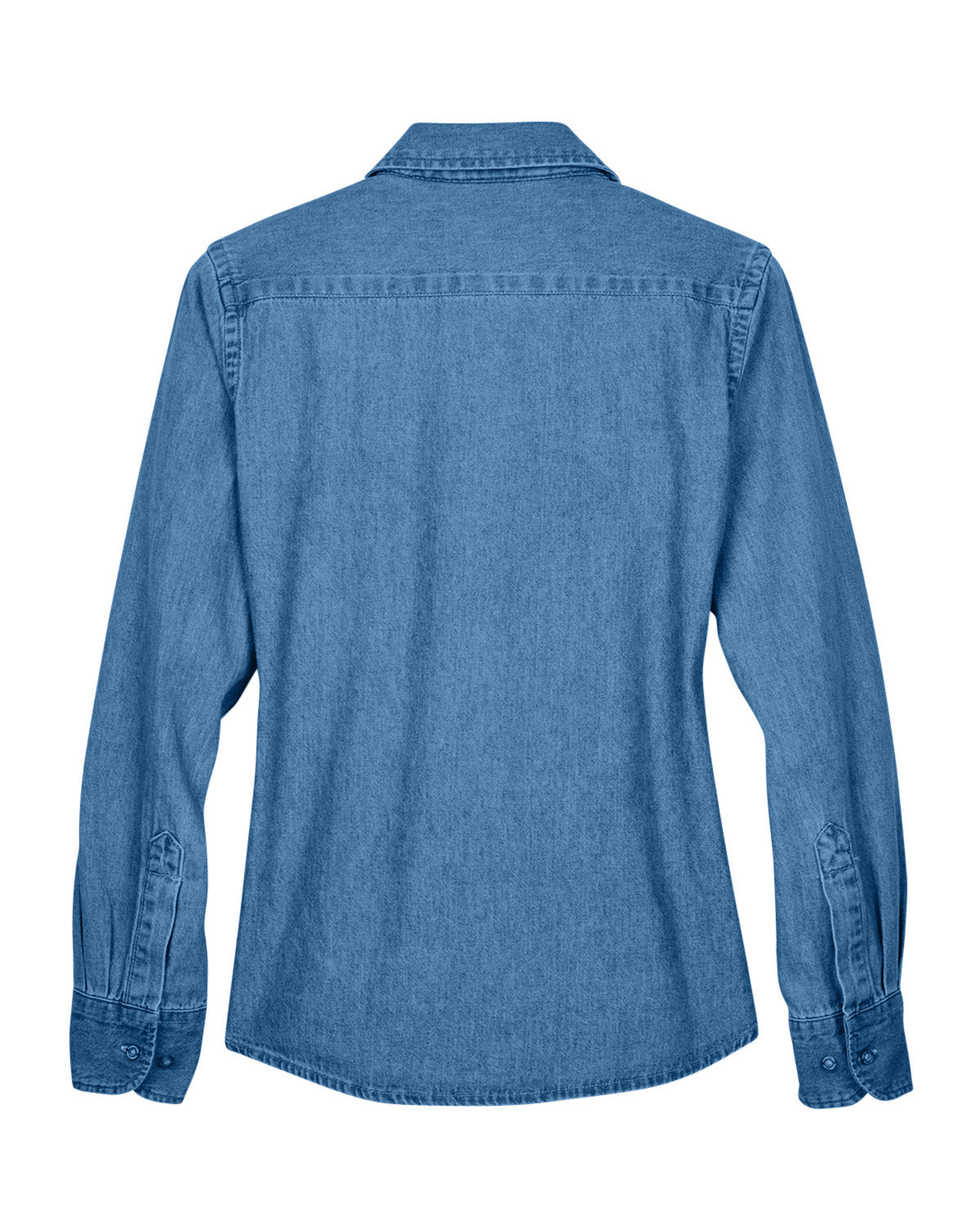 Harriton Ladies' 6.5 oz. Long-Sleeve Denim Shirt Harriton