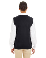 Harriton Ladies' Pilbloc™ V-Neck Sweater Vest Harriton