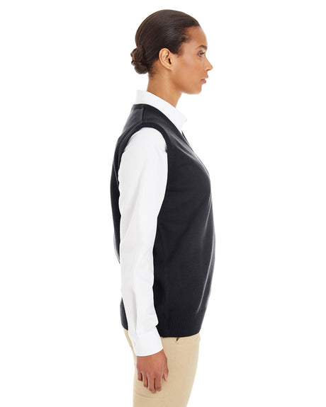 Harriton Ladies' Pilbloc™ V-Neck Sweater Vest Harriton