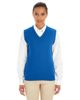 Harriton Ladies' Pilbloc™ V-Neck Sweater Vest Harriton
