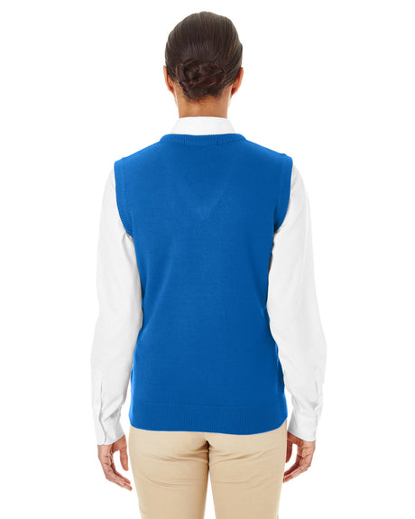 Harriton Ladies' Pilbloc™ V-Neck Sweater Vest Harriton