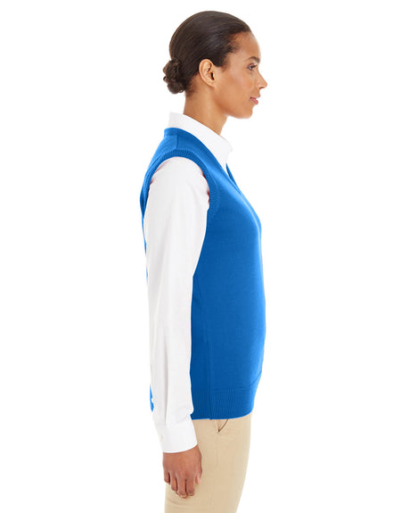 Harriton Ladies' Pilbloc™ V-Neck Sweater Vest Harriton