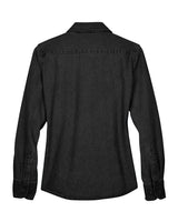 Harriton Ladies' 6.5 oz. Long-Sleeve Denim Shirt Harriton