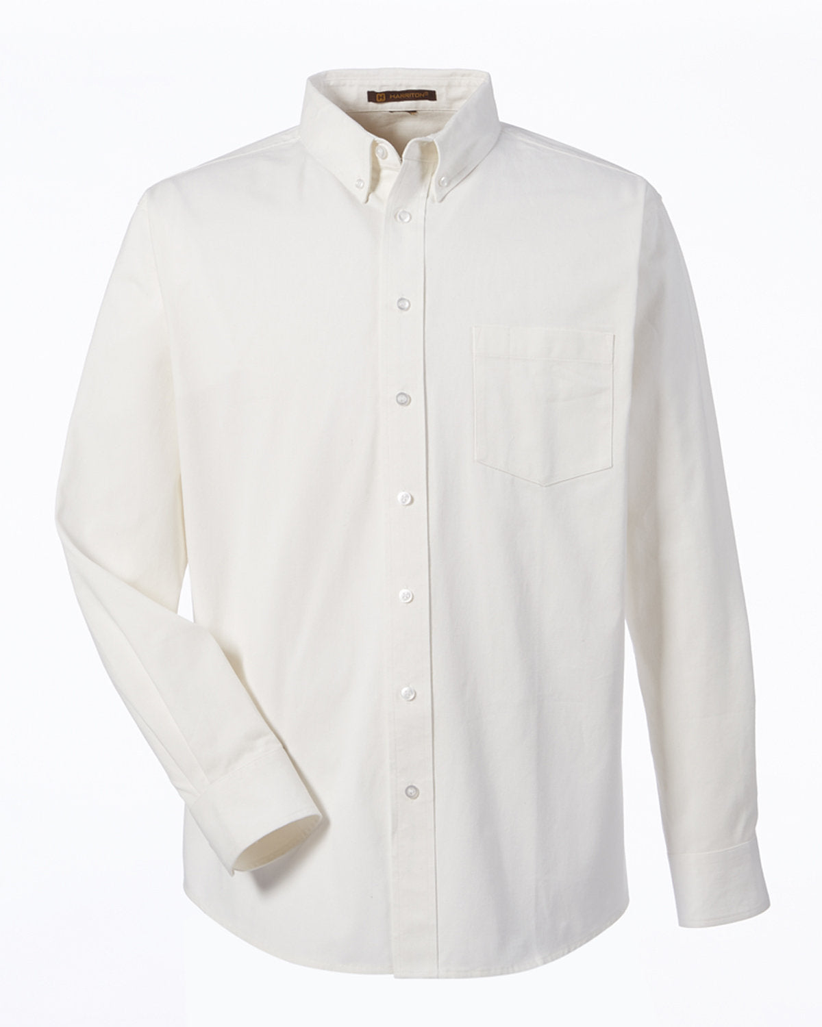 Harriton Men's Tall Foundation 100% Cotton Long-Sleeve Twill Shirt with Teflon™ Harriton