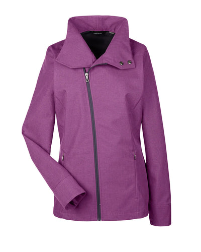 North End Ladies' Edge Soft Shell Jacket with Convertible Collar