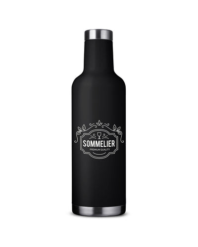 Prime Line 25oz Alsace Vacuum Insulated Wine Bottle