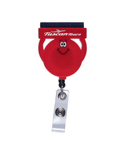 Goofy Group Badge Holder- Screen Cleaner