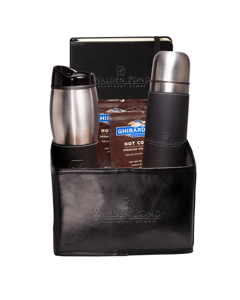 Leeman Tuscany™ Thermal Bottle, Tumbler And Journal Ghirardelli® Gift Set