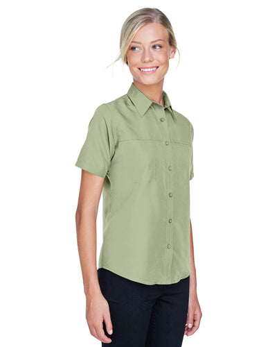 Harriton Ladies' Key West Short-Sleeve Performance Staff Shirt