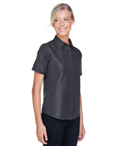 Harriton Ladies' Key West Short-Sleeve Performance Staff Shirt