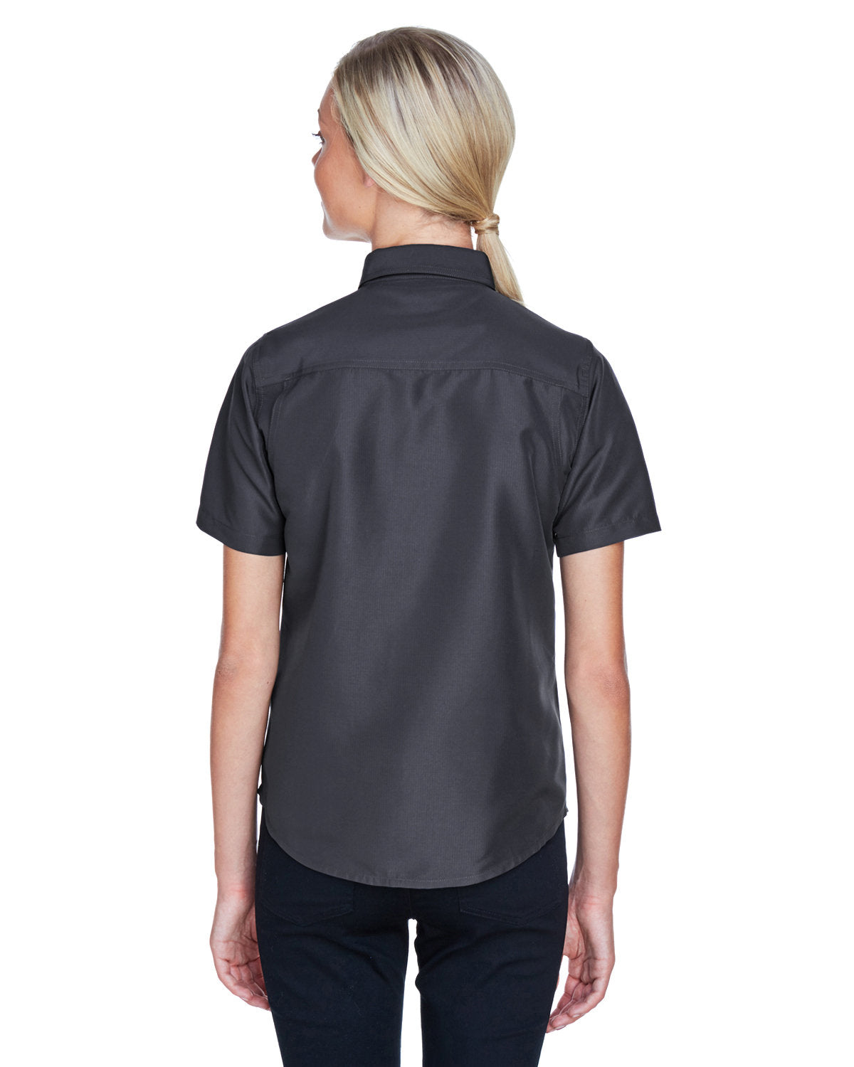 Harriton Ladies' Key West Short-Sleeve Performance Staff Shirt Harriton