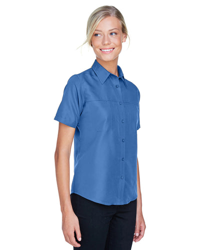 Harriton Ladies' Key West Short-Sleeve Performance Staff Shirt