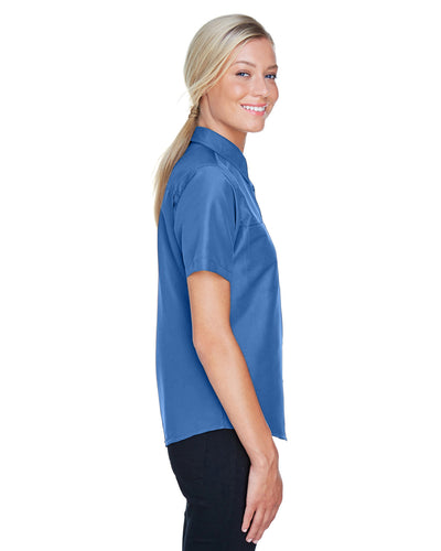 Harriton Ladies' Key West Short-Sleeve Performance Staff Shirt