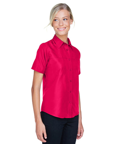 Harriton Ladies' Key West Short-Sleeve Performance Staff Shirt