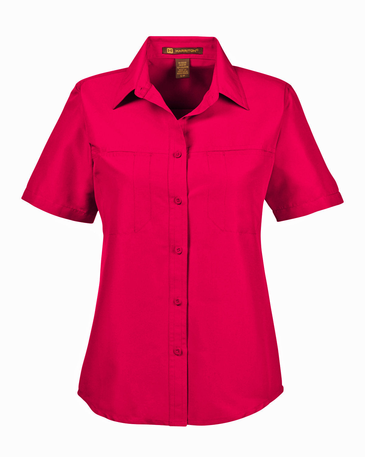 Harriton Ladies' Key West Short-Sleeve Performance Staff Shirt Harriton