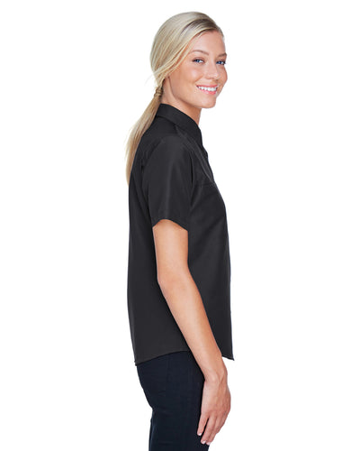 Harriton Ladies' Key West Short-Sleeve Performance Staff Shirt