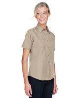 Harriton Ladies' Key West Short-Sleeve Performance Staff Shirt Harriton