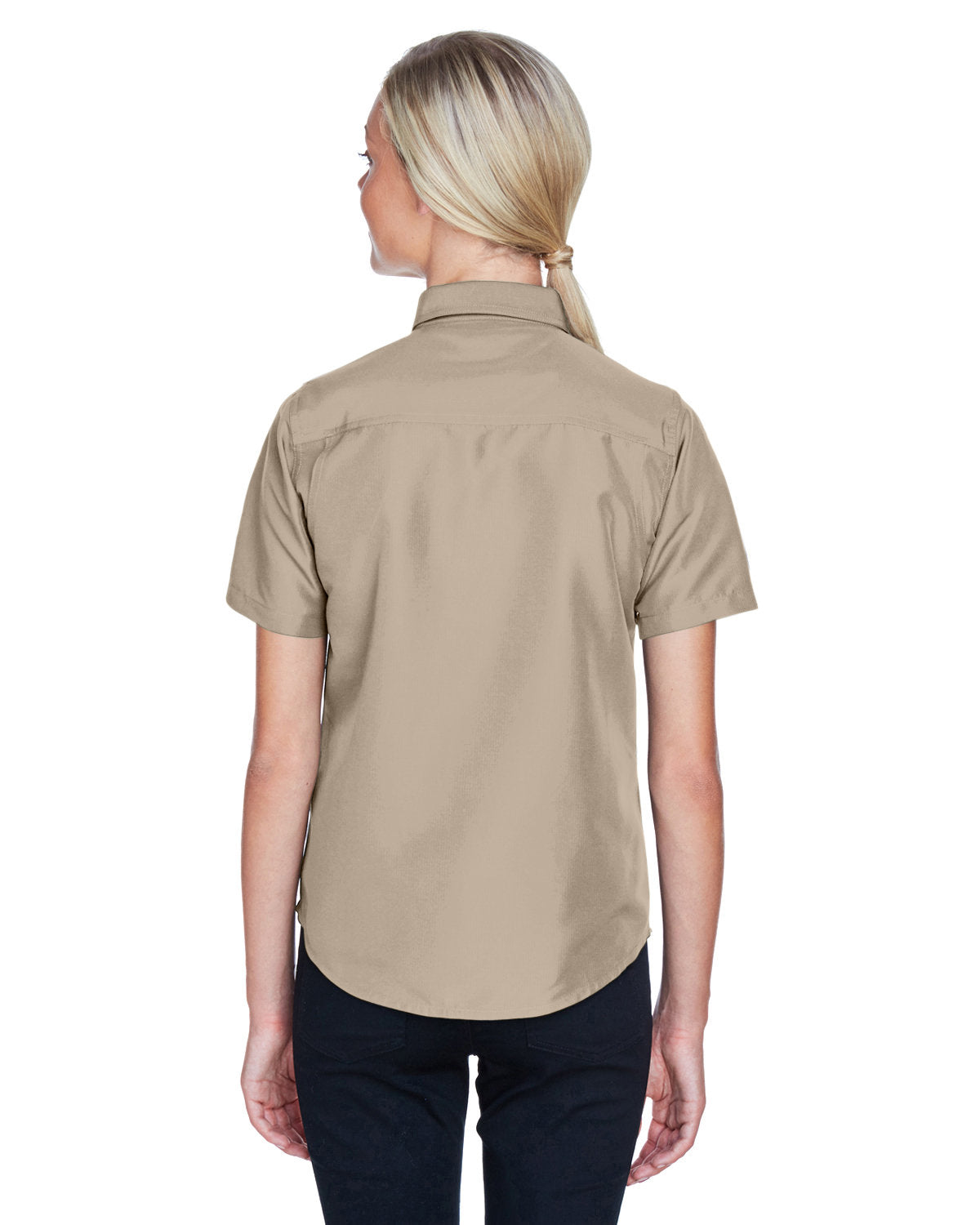 Harriton Ladies' Key West Short-Sleeve Performance Staff Shirt Harriton
