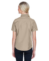 Harriton Ladies' Key West Short-Sleeve Performance Staff Shirt Harriton