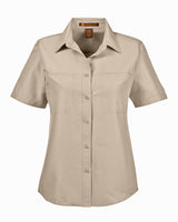 Harriton Ladies' Key West Short-Sleeve Performance Staff Shirt Harriton